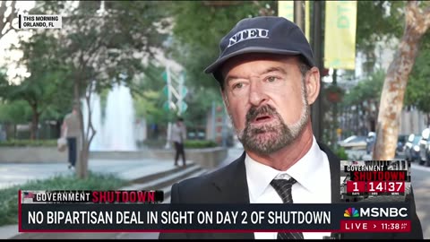This IRS employee and union leader is furious that the federal government shut down. 