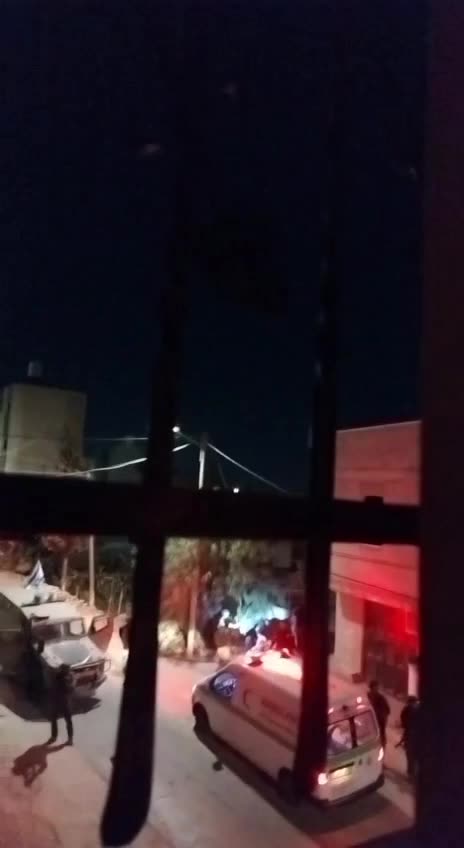 A Palestinian was shot by Israeli occupation forces in Dura, south of Hebron in the West Bank