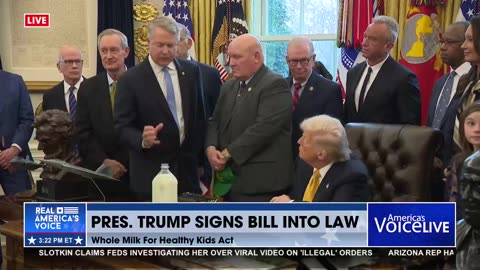 SEN. MARSHALL ON BENEFITS OF WHOLE MILK