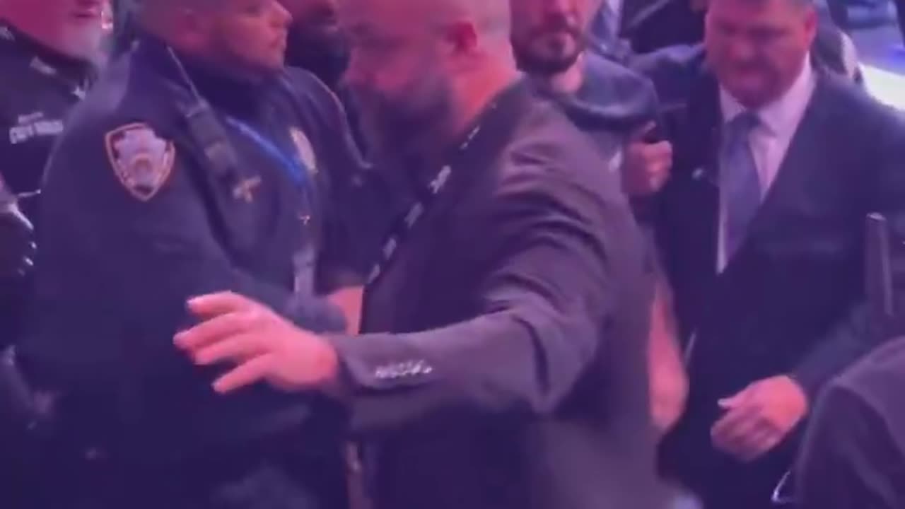 Dillon Danis ejected from UFC 322 after massive crowd brawl.