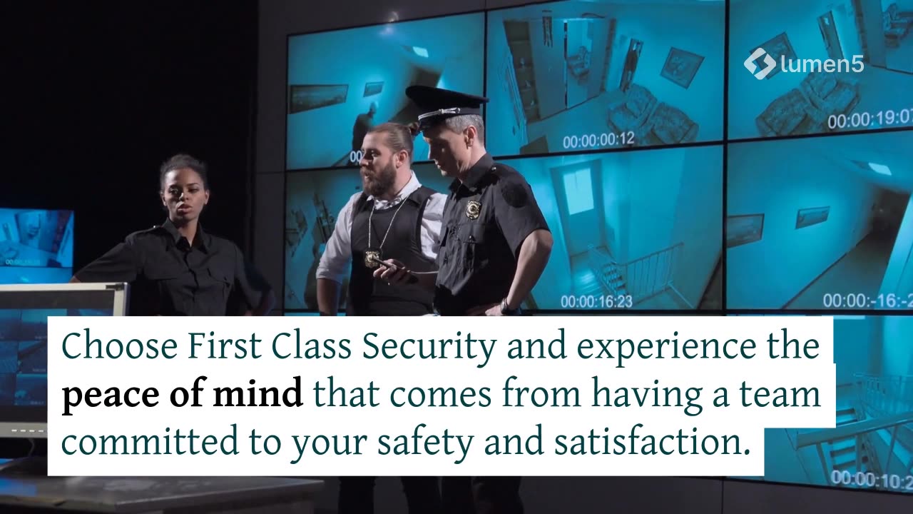Reliable Home Security Guard Services by First Class Security