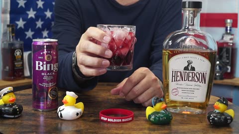 Robert Vasseur - Henderson Vanilla Whiskey & Bing Blackberry Juice