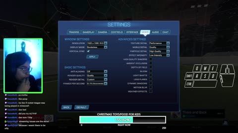 raising money for da kids ~ streammas day 2