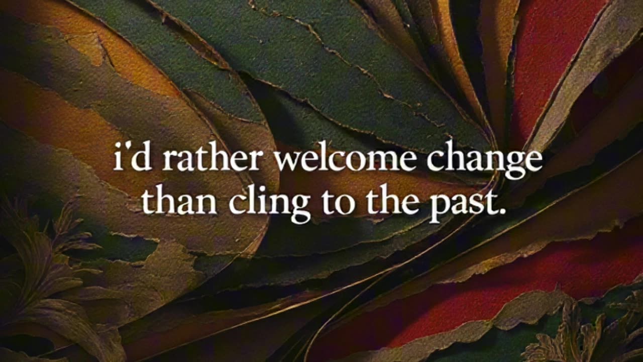 welcome change