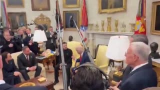 Volodymyr Zelenskyy had a special gift for Donald Trump on his visit to the White House