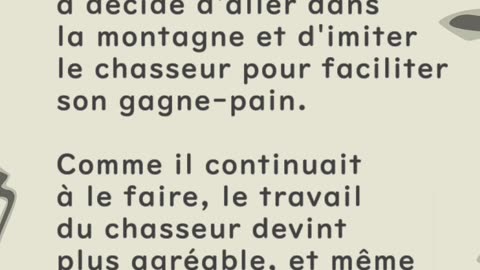 Pêcheur imitant le chasseur - Huhito Fables-Version française Vol.38
