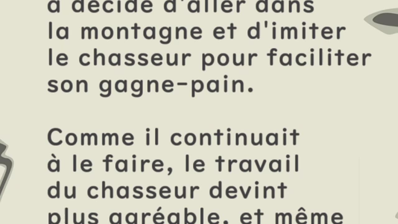 Pêcheur imitant le chasseur - Huhito Fables-Version française Vol.38
