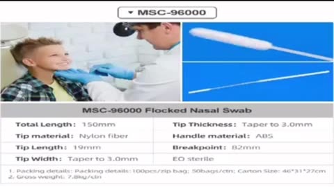 Pruebas de que la toma de muestra nasal PCR es cancerígena