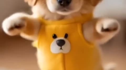 funny AI dog