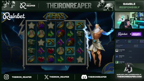 2026! 6K LB! Daily Giveaways! REAP The MF Day! @Rainbet Grab a drink and join.