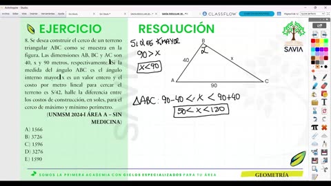 SAVIA REGULAR 2025 | Semana 02 | Geometría