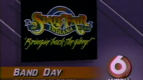 August 29, 1987 - WRTV Bumpers for Band Day at Indiana State Fair & 'Win, Lose or Draw'