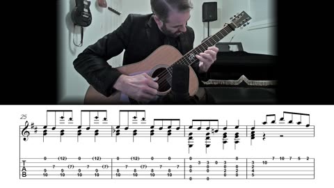 Ladyfingers - Fingerstyle Jazz Guitar Lesson (Sheet Music + TAB)