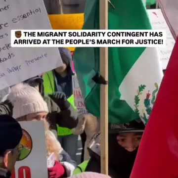 Illegals with foreign flags march in front of Trump Tower in Chicago to demand zero deportations