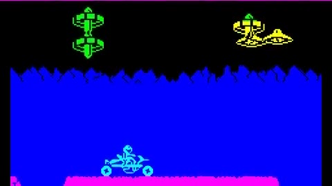ZX Spectrum Longplay - Moon Alert - EU