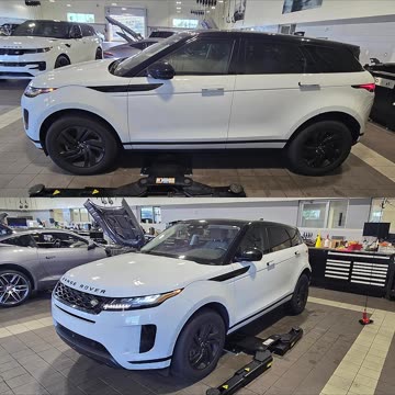 2021 Land Rover Range Rover Evoque.