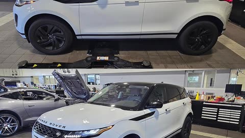 2021 Land Rover Range Rover Evoque.