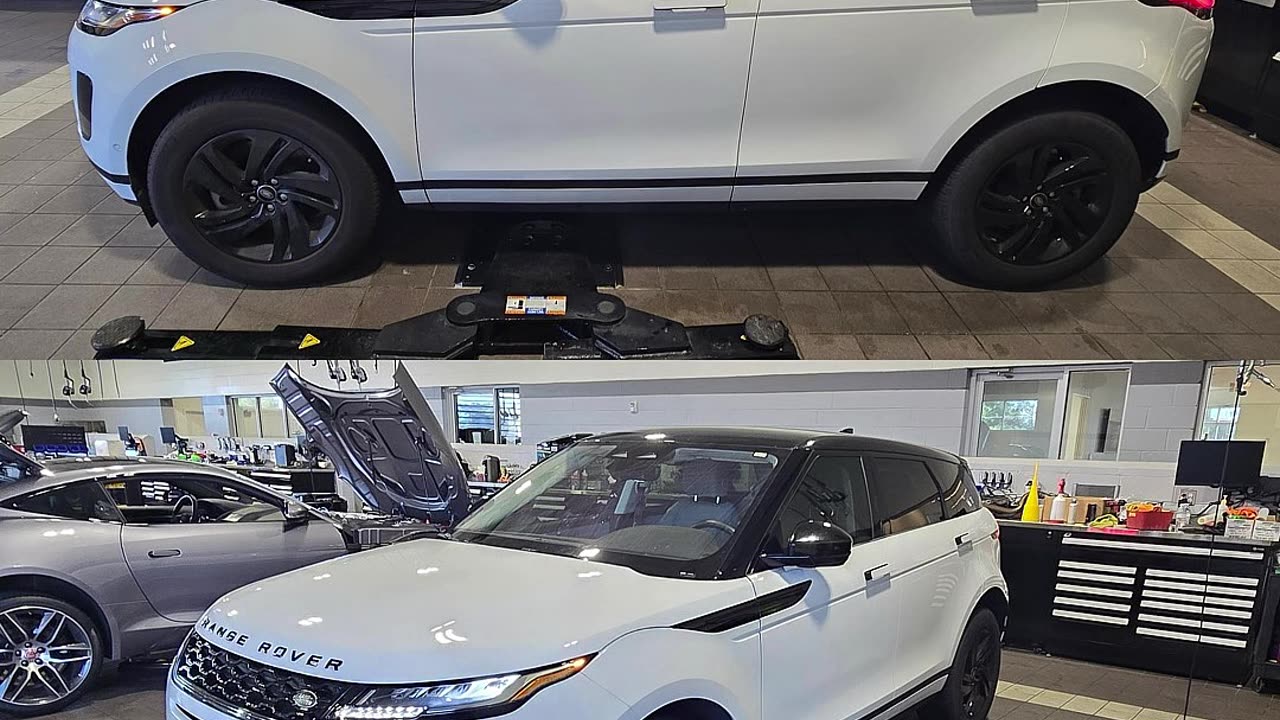 2021 Land Rover Range Rover Evoque.