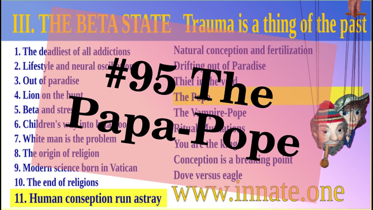 #95 The Pope – Trauma is a thing of the past