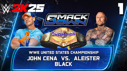 WWE 2K25 Smackdown October 3rd 2025 - Match 1: Basic Thuganomics!