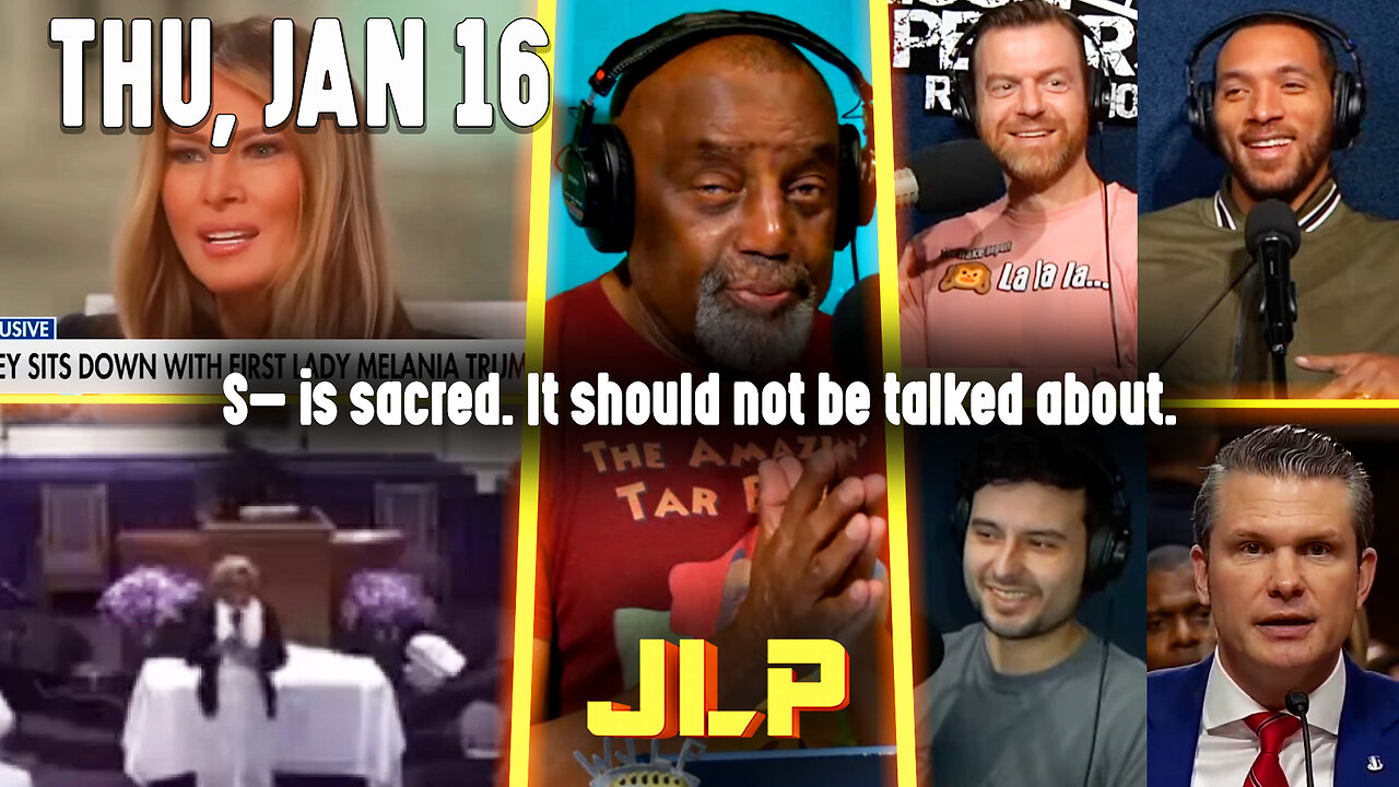 S— is sacred. It should not be talked about. | JLP Thu 1-16-25