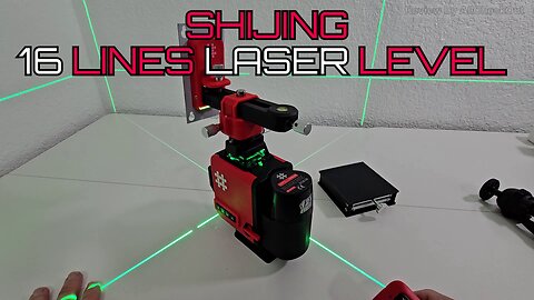 SHIJING 16 Lines Laser Level Review: 4x360° Self-Leveling Cross Line Laser for Indoor Projects