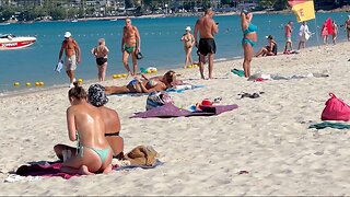Phuket Patong Beach Thailand | Beach Volleyball Hot Day #beachvolleyball #patongbeach 4K
