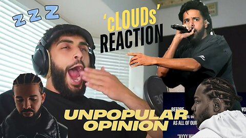 J. Cole - 'Clouds' live song reaction 