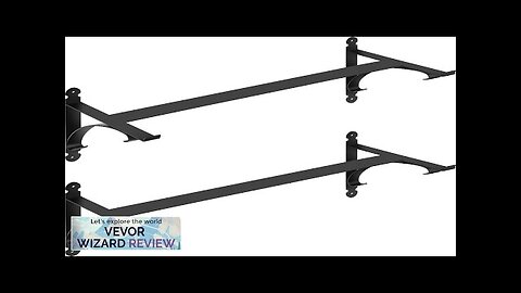 VEVOR 2 PCS Window Box Brackets 88lbs Planter Box Brackets 24 x Review