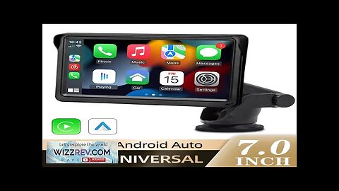 SINOVCLE CarPlay Android Auto Car Radio Multimedia 7inch Video Player Portable Touch Review