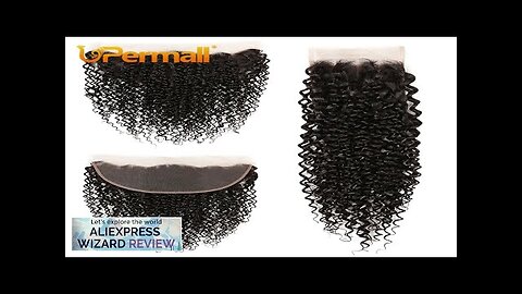 Upermall Kinky Curly 4x4 Lace Closure Pre Plucked Swiss HD Transparent 13x4 Review