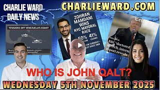 CHARLIE WARD DAILY NEWS WITH PAUL BROOKER & DREW DEMI WEDNESDAY 5TH NOVEMBER 2025