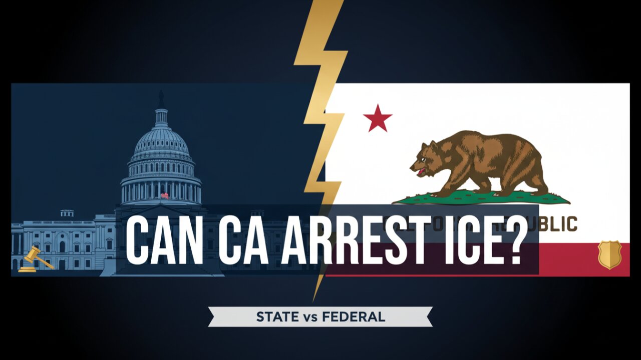 California Can Arrest ICE? Not So Fast Nancy!