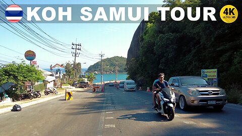 4K Scooter Adventure | Exploring Koh Samui, Thailand 🇹🇭