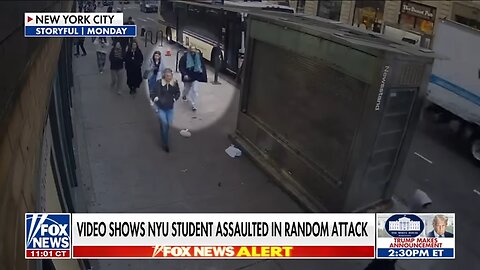 WATCH! SHOCKING video shows NYU student shoved to the ground in random attack