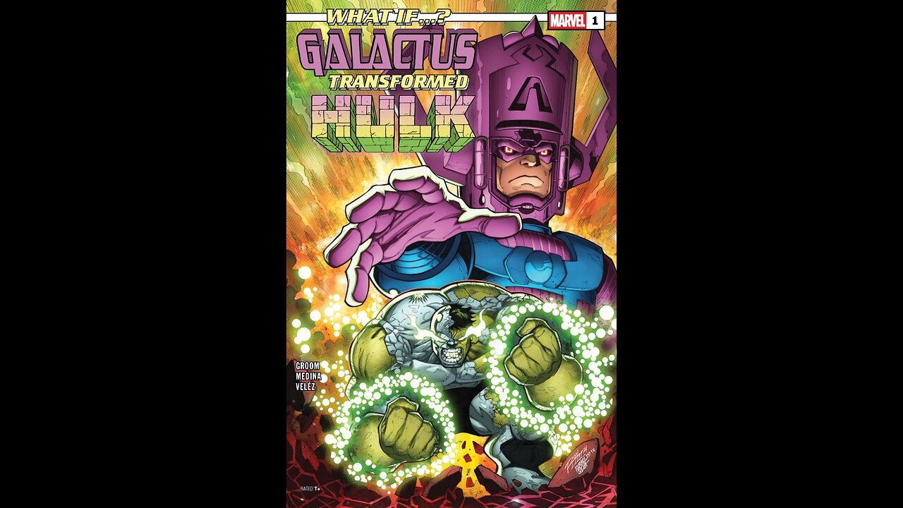 What If...? Galactus Transformed Hulk? #1 #Quickflip Comic Book Review