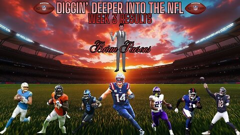 NFL Week 3 2025 Results, Diggin' Deeper into the NFL