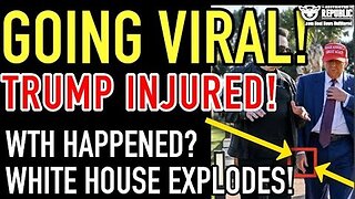 GOING VIRAL! TRUMP INJURED! WTH Happened? White House Explodes!