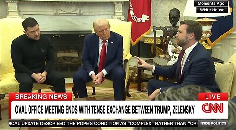 MUST WATCH Full Exchange - Things Get Heated Between Trump, Vance, Zelensky