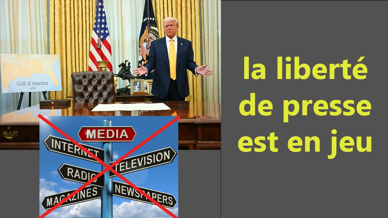 Trump va à l'encontre de la liberté de presse