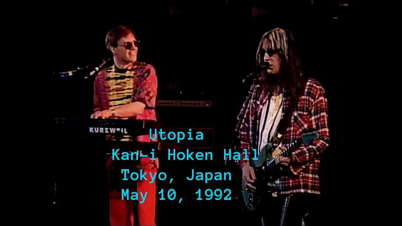 May 10, 1992- Utopia at Kan-i Hoken Hall in Tokyo