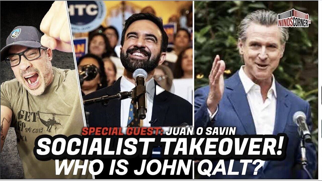 NINO W/ JUAN O'SAVIN. NYC AND CALIFORNIA WILL IMPLODE. MAIL IN BALLOTS CONTROLLED ELECTIONS.