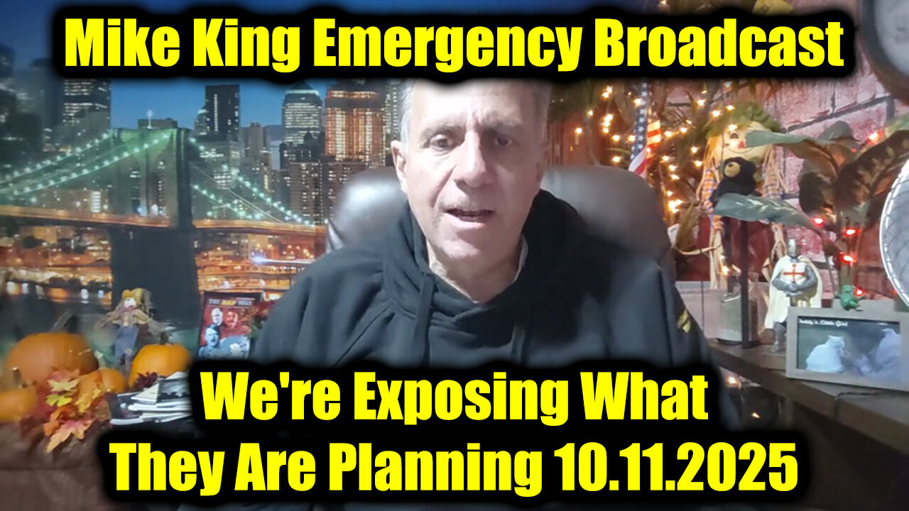 Mike King Emergency Broadcast. GITMO Tribunals 10.11.25
