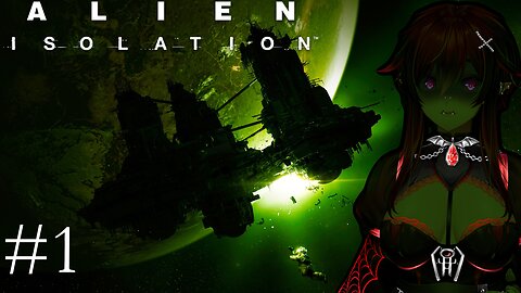 Horror Fridays: Alien Isolation #1 | Goth Vampire Femboy Vtuber