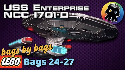 Bags 24-27 - LEGO Star Trek USS Enterprise Daily Review