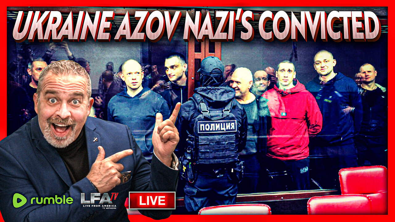 USAID-Media Silent As Russian Military Court Sentences Ukraine Azov Nazi’s For War Crimes | THE SANTILLI REPORT 3.27.25 4PM