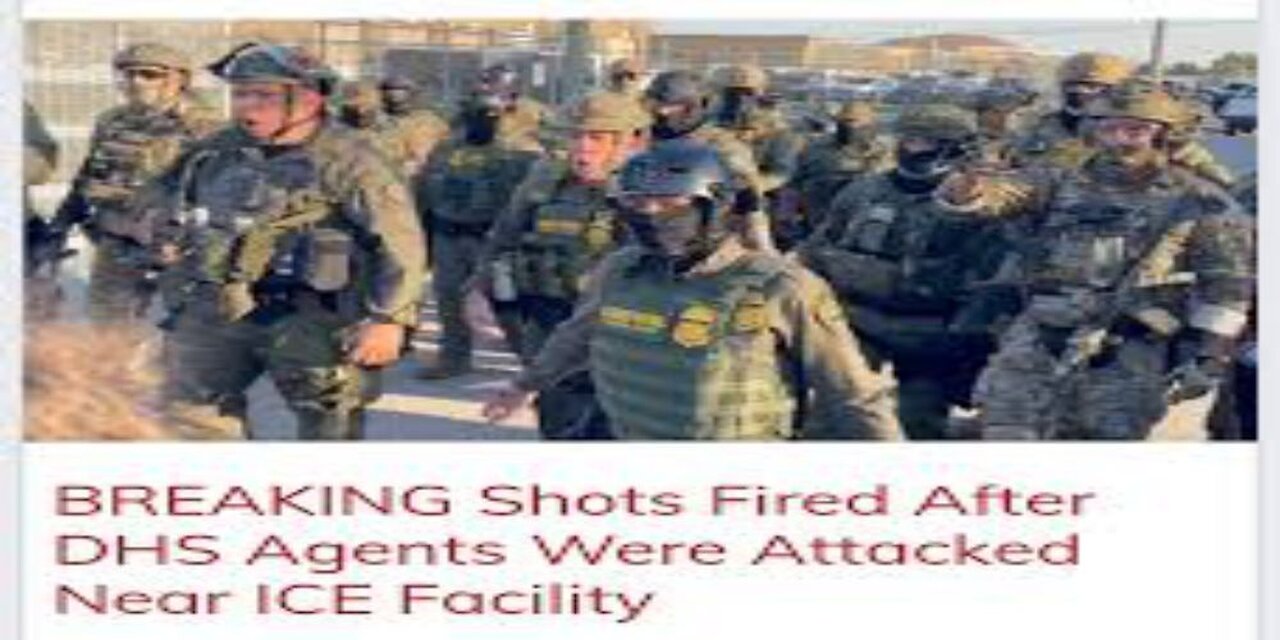 Bombshell Shots Fired After DHS Agents Attacked in Illinois