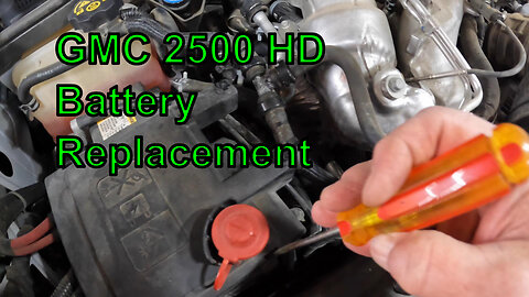 GMC 2500 HD Battery Replacement