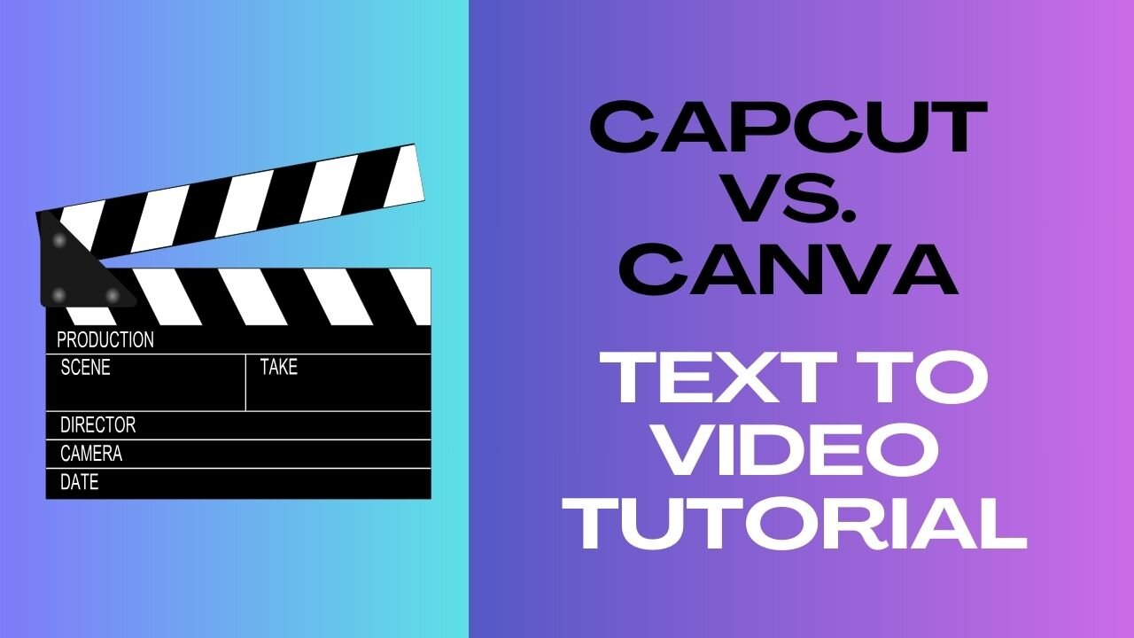 CapCut vs Canva Text to Video #texttovideoai #CapCut #Canva #videoediting #artificialintelligence