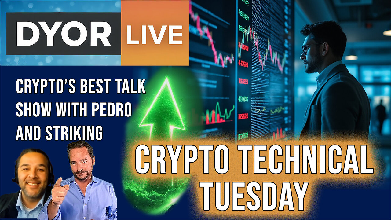 DYOR Live: Crypto Technical Tuesday. XRP and XLM, MASSIVE Profits Coming?